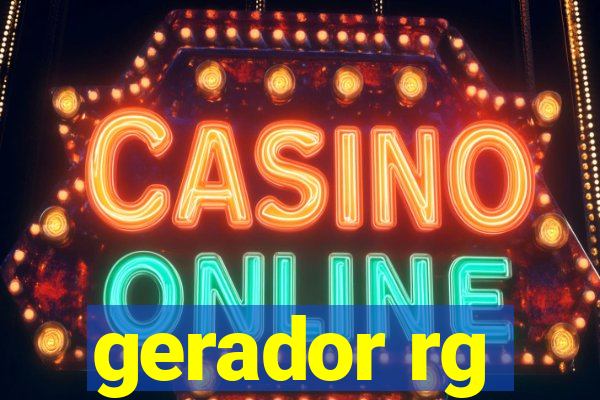 gerador rg